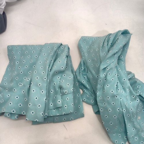 2PC WOMEN'S DKNY PYJAMA SET- MEDIUM - TURQUOISE (STYLE: 1886446) image 2