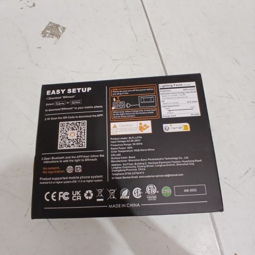 CHANGM OUTDOOR FLOOD LIGHT - 8000LM RGB LIGHT WITH MOBILE APP - IP66 WATERPROOF - BLACK image 6