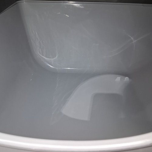 OMEGA PAW SELF-CLEANING LITTER BOX - GRAY image 4