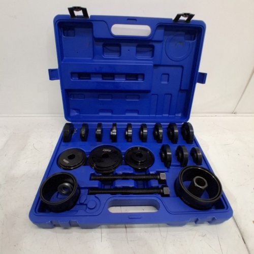 20PC OMT WHEEL BEARING REMOVAL PRESS KIT WITH CARRYING CASE - BLUE image 2