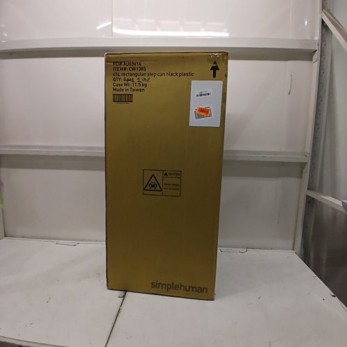 SIMPLEHUMAN STEP KITCHEN TRASH CAN - 45L - BLACK image 5