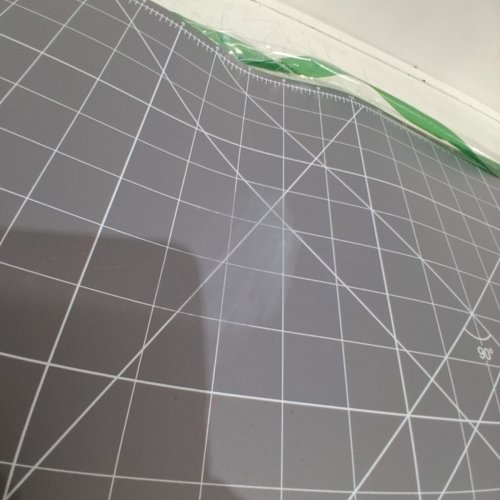 ECRAFT LARGE SELF HEALING DOUBLE SIDED CUTTING MAT - 24" X 18" - GREY / BLACK (MODEL: A2) image 4