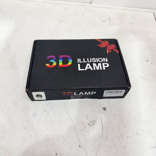 ACRYLIC LED 3D ILLUSION LAMP WITH REMOTE CONTROL - BRAIN image 2