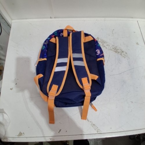 DISNEY STITCH BACKPACK WITH LUNCH BAG - NAVY BLUE / ORANGE image 6