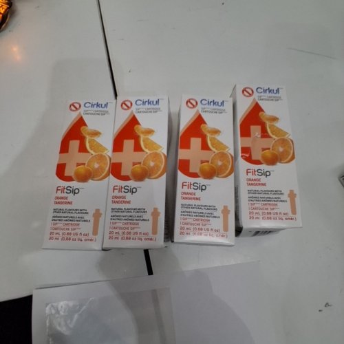 4 CIRKUL ORANGE TANGERINE FLAVORED SIP CARTRIDGES - 20 ML EACH image 3