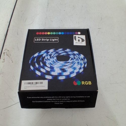 2PK BERELLI LED MUSIC SYNC STRIP LIGHTS 16.4FT EACH 32.8FT TOTAL WITH REMOTE image 3
