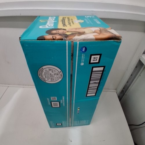 100PK PAMPERS SWADDLERS 100% LEAKPROOF DISPOSABLE BABY DIAPERS - SIZE 5 image 3