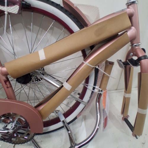 HUFFY GOOD VIBRATIONS WOMENS CRUISER BICYCLE - 26" - PINK / BROWN (MODEL: 31399344) image 5