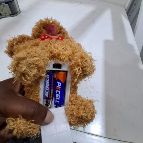 NICO ROBOTICA PLUSH TEDDY BEAR - 5" - BROWN image 2