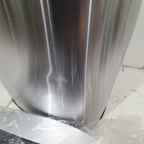 OVAL AUTOMATIC TOUCH FREE TRASH CAN - 13GAL - STAINLESS STEEL (MODEL: TC-1350R-SS) image 4
