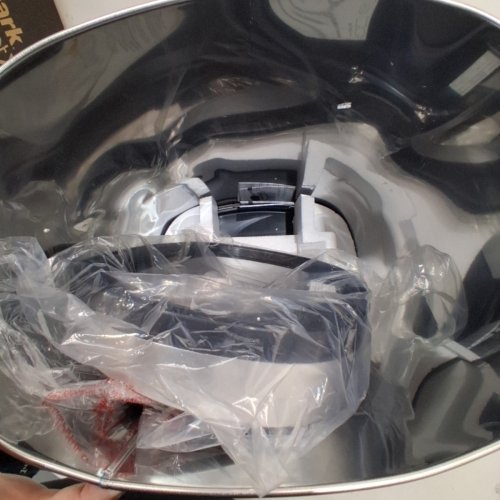 OVAL AUTOMATIC TOUCH FREE TRASH CAN - 13GAL - STAINLESS STEEL (MODEL: TC-1350R-SS) image 5