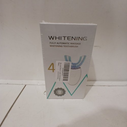 BICLUD ULTRASONIC ELECTRIC WHITENER TOOTHBRUSH FOR ADULTS - 360* WHOLE MOUTH COVERAGE - WHITE image 2