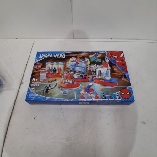 JOY BRICKS 507PC SPIDER HERO ATTACK ON SPIDER LAIR BUILDING SET (MODEL: 60095) image 4