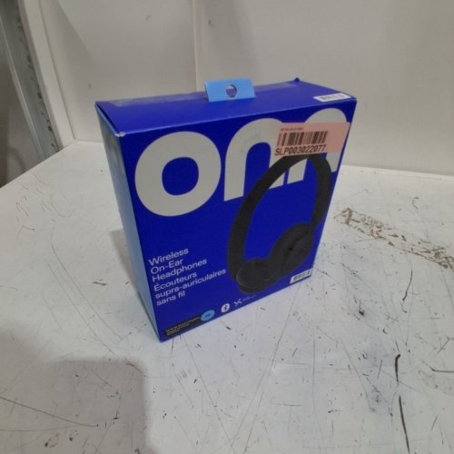 ONN WIRELESS ON-EAR HEADPHONES - BLACK (MODEL : 2617D) image 4