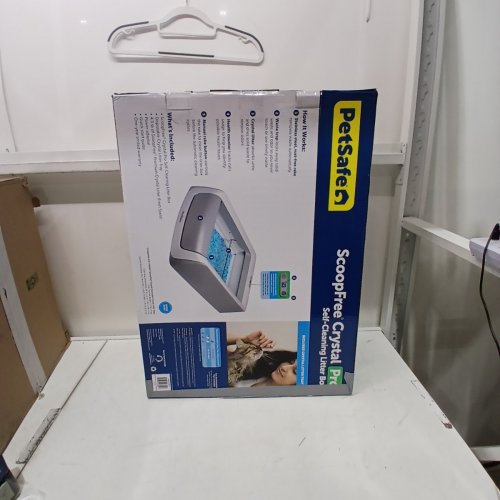 PETSAFE AUTOMATIC SCOOPFREE CLUMPING SELF-CLEANING CAT LITTER BOX - GREY image 6