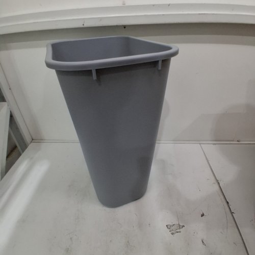 RUBBERMAID COMMERCIAL WASTEBASKET TRASH BIN - 41QT - 20"H - GREY (MODEL: 2957) image 2