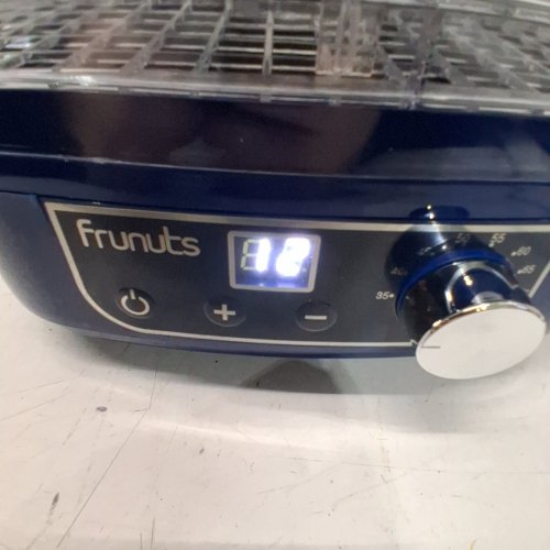 HIBIBUD FRUNUTS 3-TRAY ELECTRONIC FOOD DEHYDRATOR - 220V - BLUE (MODEL: TS-9688-3(L-03D)) image 2