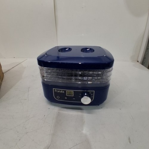 HIBIBUD FRUNUTS 3-TRAY ELECTRONIC FOOD DEHYDRATOR - 220V - BLUE (MODEL: TS-9688-3(L-03D)) image 4