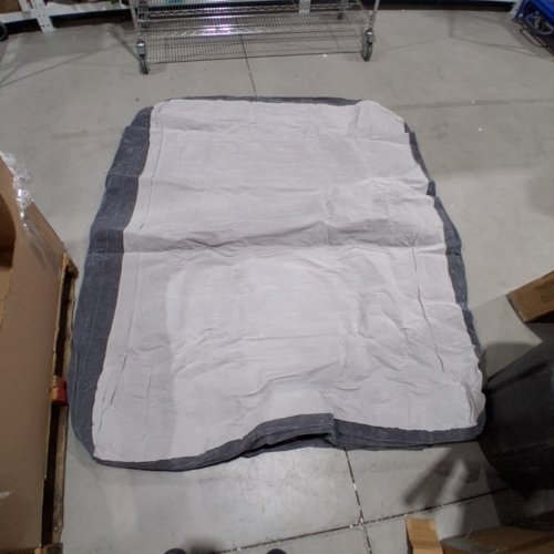 INTEX DURABEAM DELUXE COMFORT PLUSH AIR MATTRESS WITH BUILT IN ELECTRIC PUMP - QUEEN - 18"H - GREY (MODEL: AP619D) image 2