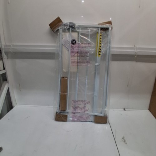 REGALO EASY-STEP METAL WALK-THROUGH SAFETY GATE - 30" X 29'' - 38.5'' - WHITE (MODEL: 1160DS) image 2