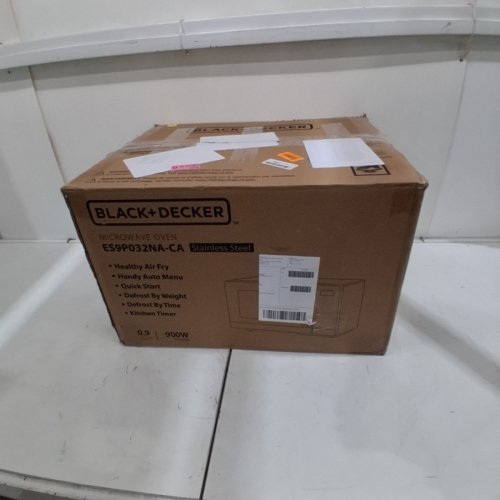 BLACK+DECKER MICROWAVE OVEN - 0.9 CU. FT, 900W, 120 V - STAINLESS STEEL (MODEL: ES9P032NA-CA) image 9