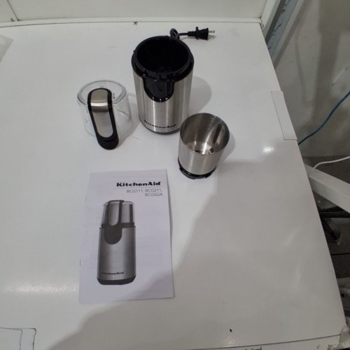 KITCHENAID BLADE COFFEE GRINDER - 120 V 170W - STAINLESS STEEL (MODEL : BCG111) image 4