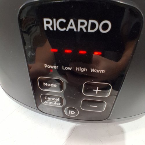 RICARDO PROGRAMMABLE DIGITAL SLOW COOKER - 6L, 120V, 320W - BLACK - (MODEL: 063458) image 2