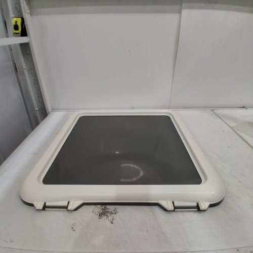 AMAZON BASICS SQUARE PET TRAINING PAD HOLDER - 22" X 22" - GREY/WHITE image 2