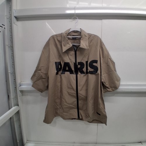MEN'S SUMWON PARIS GRAPHIC SHIRT - EXTRA LARGE - TAN image 2