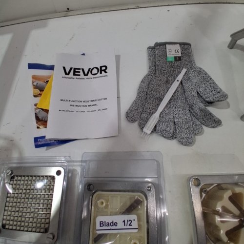 VEVOR MULTI-FUNCTION VEGETABLE CUTTER (MODEL: QTJ-J002) image 4