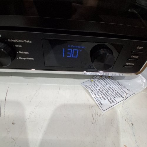 KITCHENAID DIGITAL COUNTERTOP OVEN WITH PIZZA AND AIR FRY COOKING - 1800W - BLACK - (MDOEL: KCO128BM) image 2