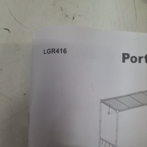 SONGMICS PORTABLE ROLLING CLOSET - 423 LBS CAPACITY - 78.3"HX15.8"WX35.4"L - BLACK (MODEL: LGR416) image 2