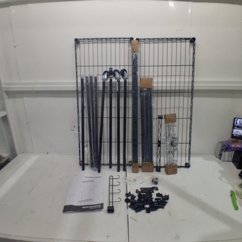 SONGMICS PORTABLE ROLLING CLOSET - 423 LBS CAPACITY - 78.3"HX15.8"WX35.4"L - BLACK (MODEL: LGR416) image 3