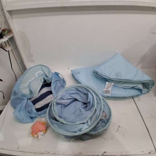BABYMOOV FOLDABLE BABY PLAY TENT / POOL - LIGHT BLUE (STYLE: AQUANI) image 2