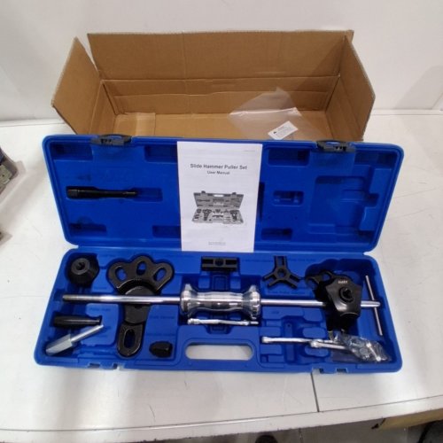 ORION MOTOR TECH 9-WAY SLIDE HAMMER PULLER SET - BLUE image 2