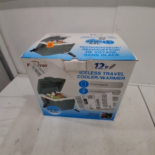 KOOLATRON TRAVELER III P9 THERMOELECTRIC ICELESS COOLER/WARMER - 9.3L - GREY image 5
