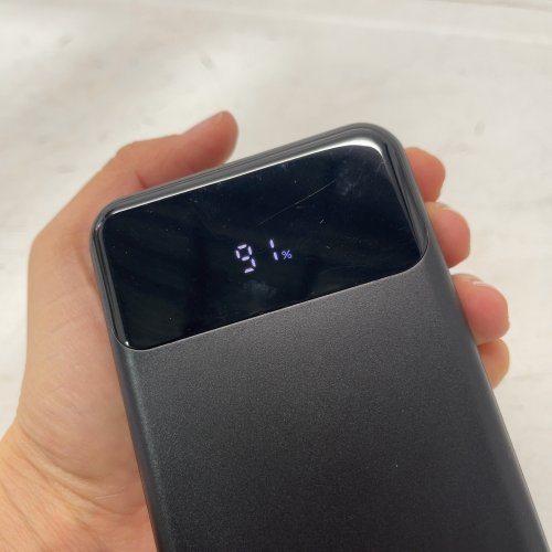 PORTABLE CHARGER POWER BANK WITH 4 BUILT IN CABLES - 35000MAH - BLACK (MODEL:N6) image 2
