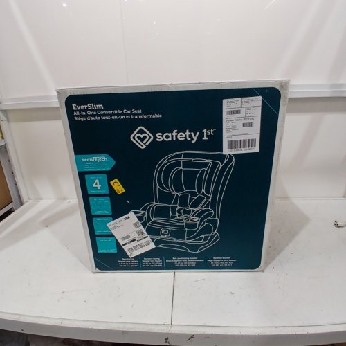 SAFETY 1ST EVERSLIM ALL-IN-ONE CONVERTIBLE CAR SEAT - BLACK (MODEL: 22440CHHR) image 7