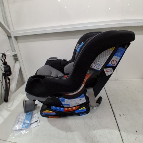 GRACO EXTEND2FIT 2-IN-1 CONVERTIBLE CAR SEAT - TITUS GREY/BLACK (MODEL: 2149057) image 5