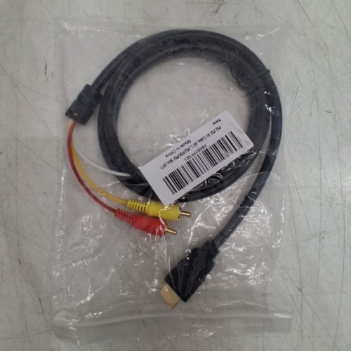 AV TO RCA CORD FOR PLAYSTATION 2 & 3 - 6FT - BLACK image 4