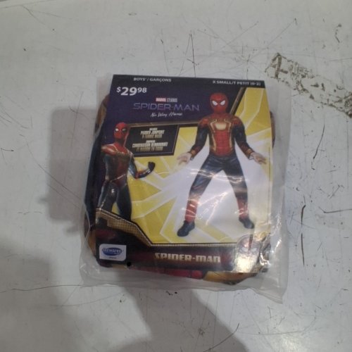 2PC BOYS JAZWARES COSTUME PLAY SPIDERMAN COSTUME - EXTRA SMALL (0-2) - BLACK/RED/GOLD (STYLE: JWC7206) image 2