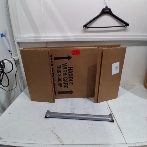 UBOXES SHOERT SPACE SAVING WARDROBE MOVING BOX - 20" X 20" X 34" - CARBOARD (MODEL : BOXMINIWAR01) image 2