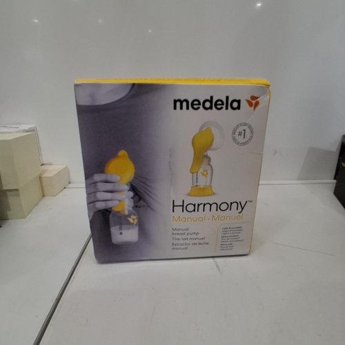 MEDELA MANUAL HARMONY BREAST PUMP - YELLOW image 2