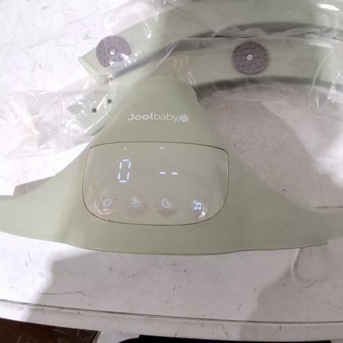 JOOL BABY NOVA5 POINT HARNESS BABY SWING BLUETOOTH SPEAKER REMOVABLE CANOPY TEN PRESET MELODIES USB CONNECTIVITY - 0-6M - 20LB CAP - SAGE (MODEL: NOVA-GRY) image 2