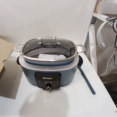 NINJA FOODI POSSIBLECOOKER PRO 8-IN-1 MULTI-COOKER - 8.8QT CAP - SEA SALT GREY (MODEL: MC1001C) image 4