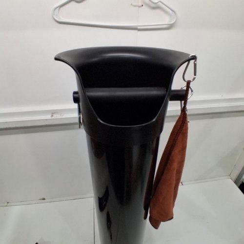 VERTICAL COFFEE GROUNDS / DREGS COLLECTION BUCKET - 18L CAPACITY - 2.8FT - BLACK image 3