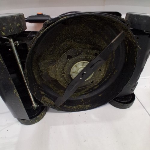 LAWNMASTER BRUSHLESS CORDLESS MOWER WITH 2X24V MAX* 4.0AH BATTERY AND DUAL BAY CHARGER - 19", 48V, 6 CUTTING POSITION - ORANGE/BLACK (MODEL: CLMF4819X) image 5