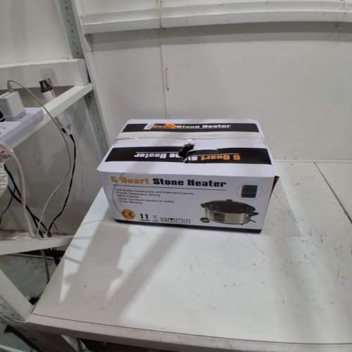 MASTER MASSAGE STONE HEATER - 6 QUART - BLACK/STEEL (MODEL: HSH6) image 6