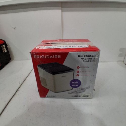 FRIGIDAIRE RETRO FREESTANDING BULLET SHAPED ICE MAKER - 26 LBS - CREAM (MODEL: EFIC513-CREAM) image 7