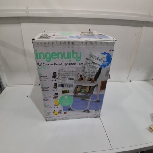 INGENUITY FULL COURSE 6-IN-1 HIGH CHAIR - 41" X 22" X 38" - ASTRO (MODEL: 13108) image 2
